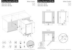 Винный шкаф DUNAVOX DAU-40.138